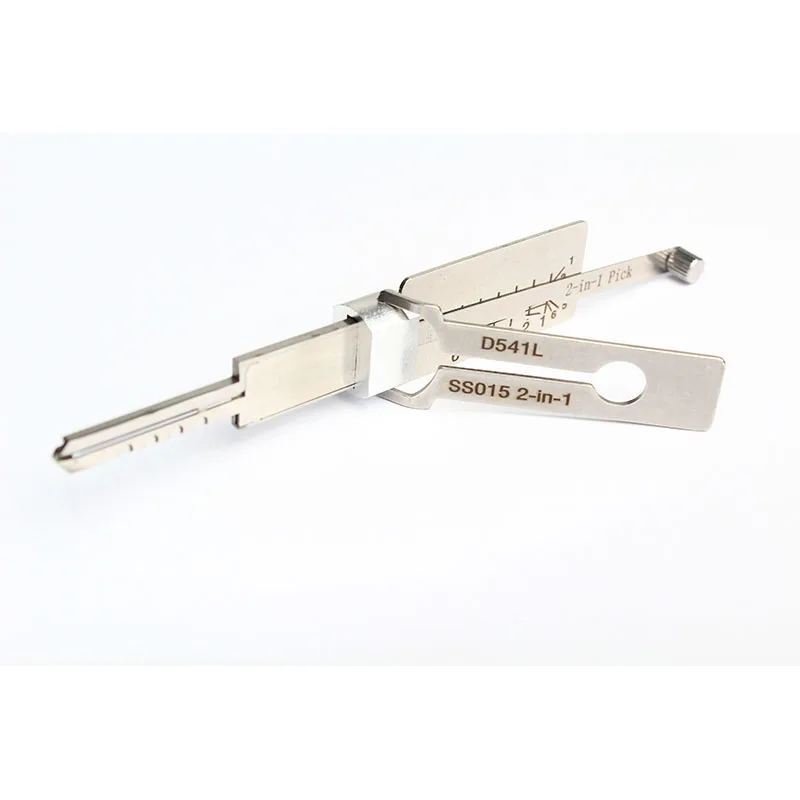 Инструмент LISHI LishiStyle SS SS317 SS015 D541L 2 в 1 Ock 2-в-1 Набор отмычек для гражданской площадки Инструменты для оксиметра
