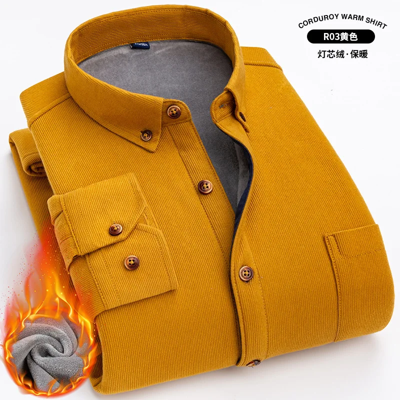 wa sztruksowa koszula męska z długim rękawem casual hombre odzież męska bawełna bóg strachu utrzymuj ciepło koszule streetwear kemeja prav koreański styl