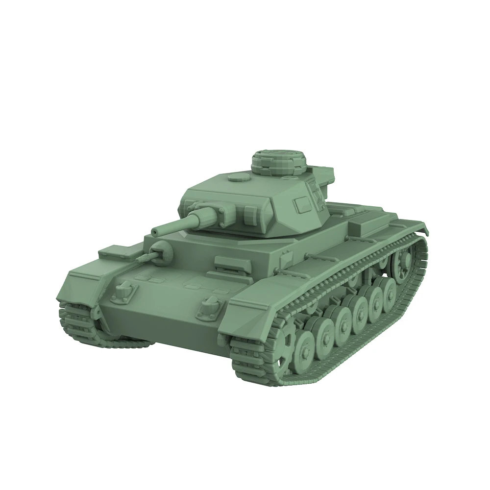 SSMODEL SS941 1/144 1/200 1/700 Комплект военной модели Немецкий танк III.J Миниатюрная статическая модель среднего танка