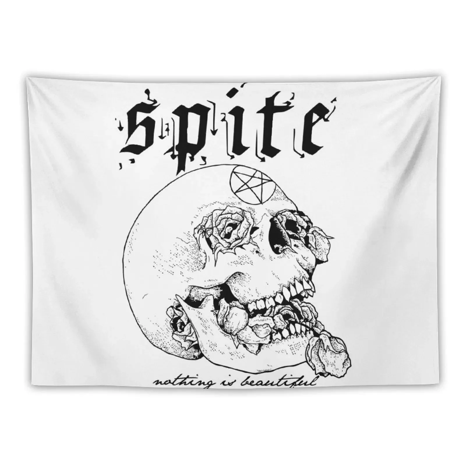 Настенные обои spite tengkorak, декор для ванной комнаты