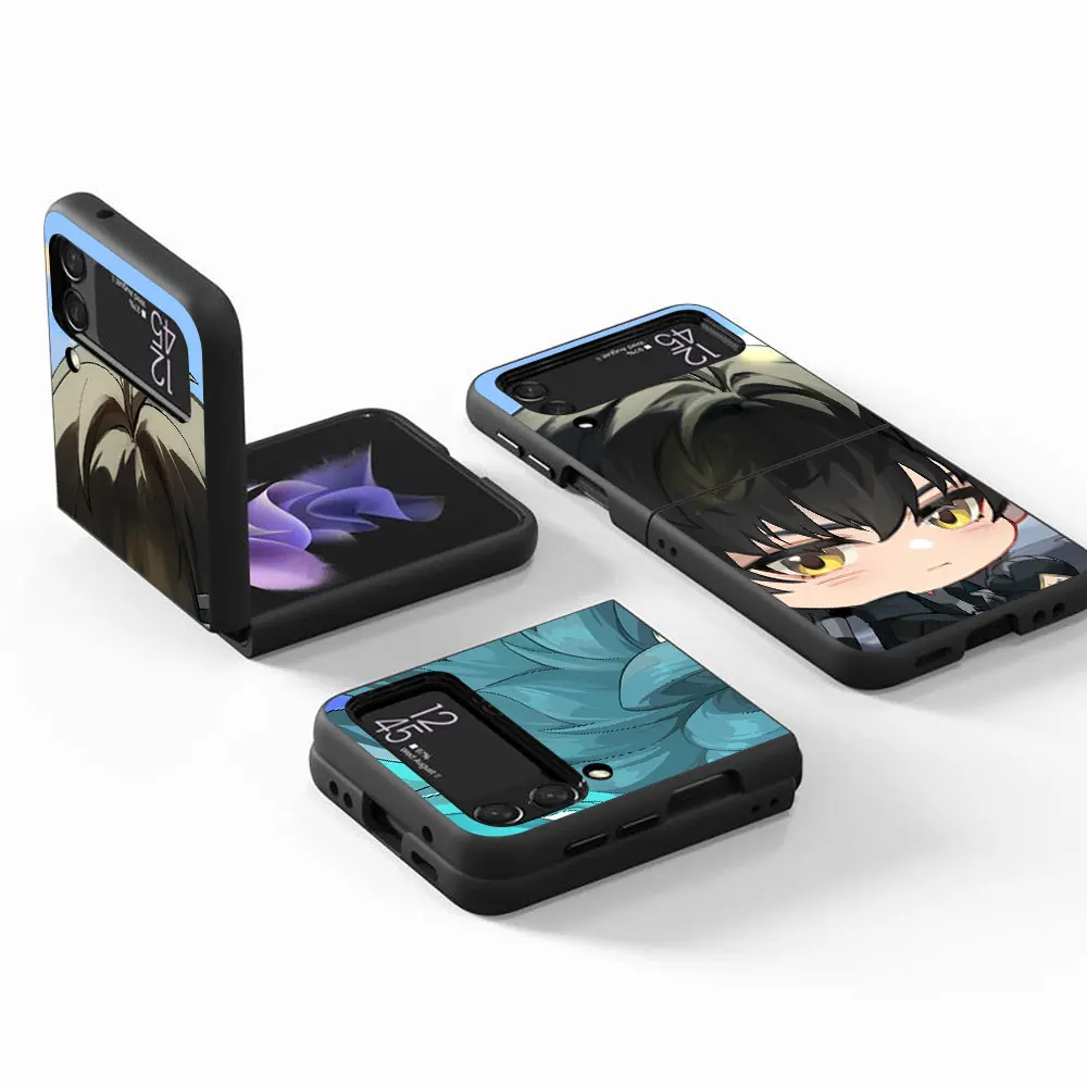 Чехол для Samsung Galaxy Z Flip4 Zflip4 с волнами (art.: 3920c83df4c0b) - 3920c83df4c0b