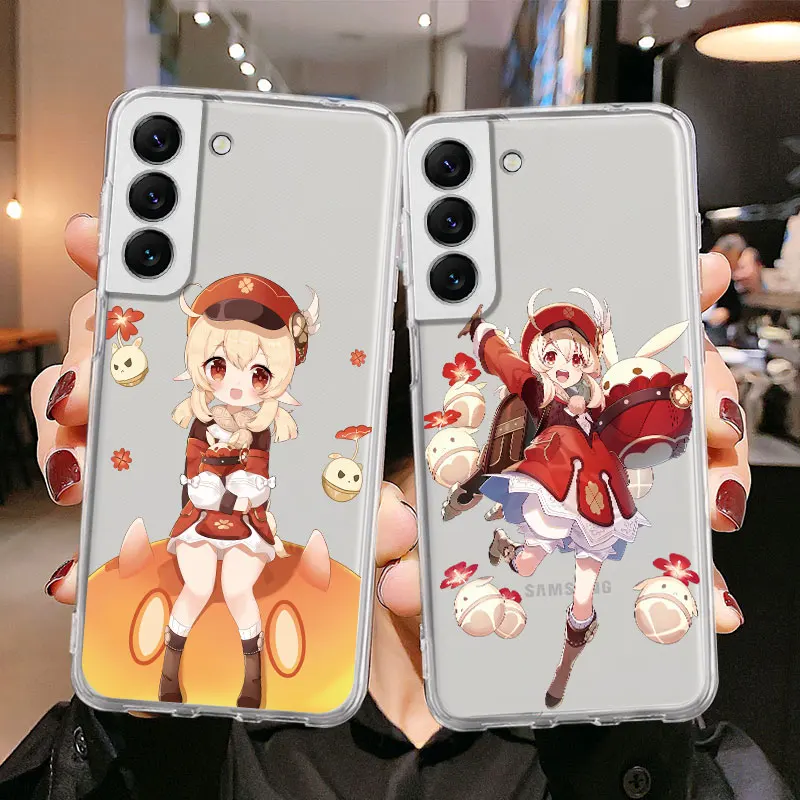 Прозрачный мягкий чехол для Samsung Galaxy S10e S22 S10 Lite S21 FE S20 Plus S23
