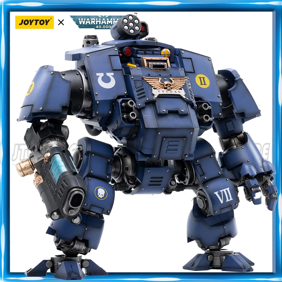 [В НАЛИЧИИ] JOYTOY Warhammer 40K 1/18 Фигурка UItramarines Redemptor Dreadnought Brother Tyleas Аниме Фигурка Игрушки Подарок