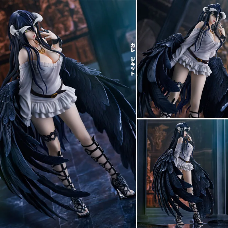 Overlord III Albedo Ver. Экшн-фигурка Albedo из ПВХ, 21 см, коллекционная игрушка, рождественский подарок