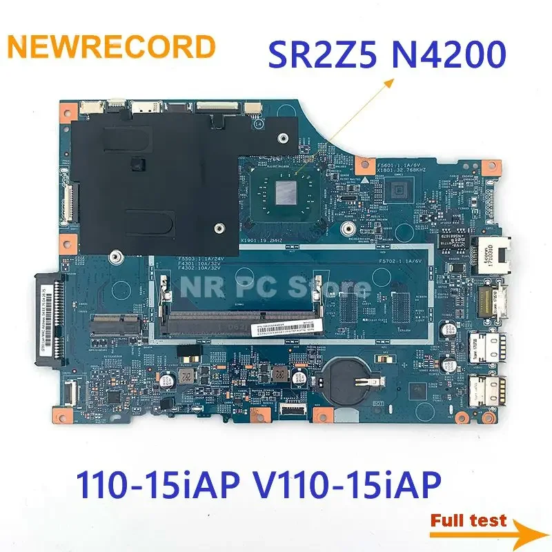 Материнская плата для ноутбука Lenovo V110 110-15IAP, модель LV114A 15270-1 448.08A03.0011 с процессором N3350/N3450/N4200 DDR3 100%