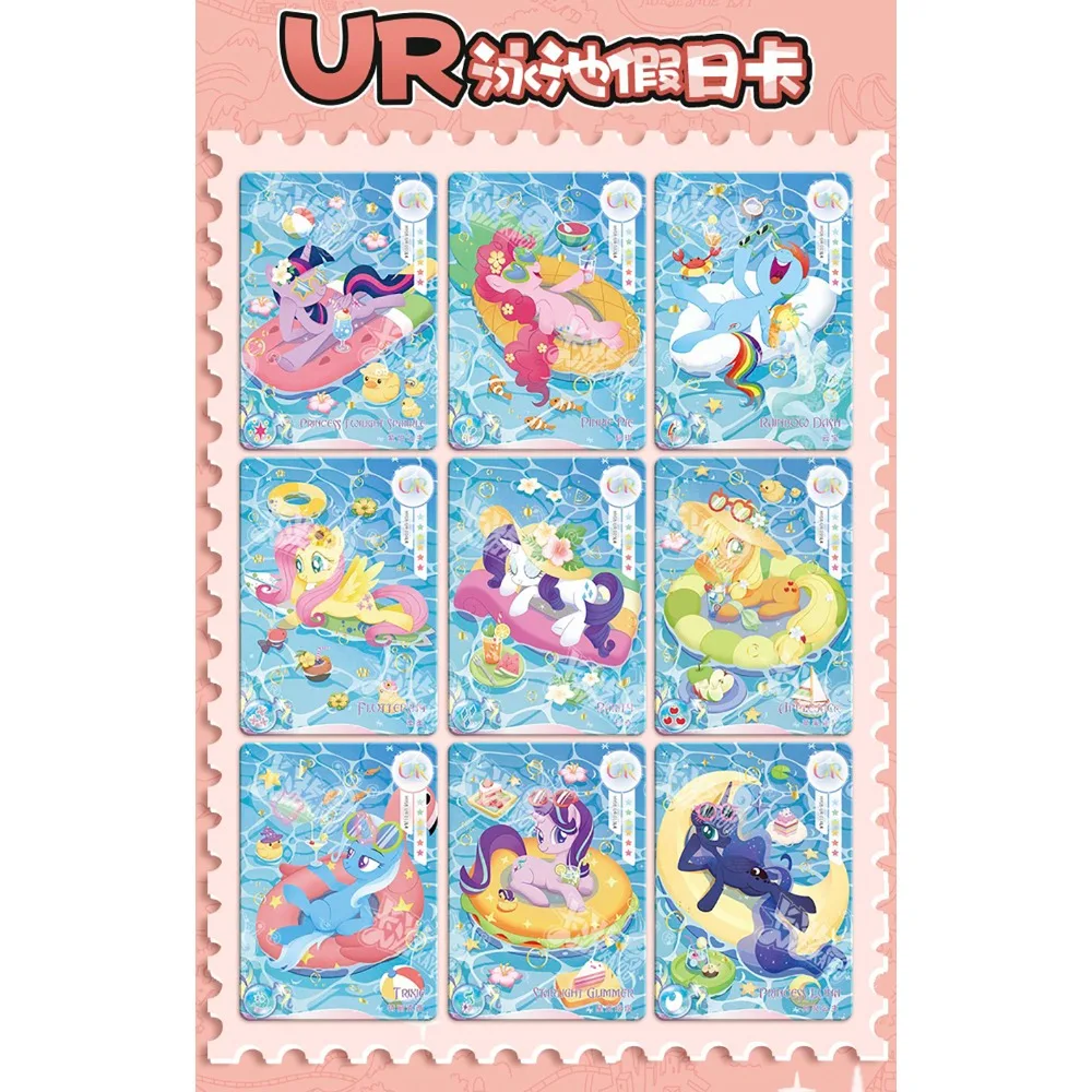 Kayou натуральная коллекция карт My Little Pony, американская анимация, милые фигурки SSR UR SR, вечные карты дружбы, игрушки, подарки (art.: 3920d0a8f9870) - 3920d0a8f9870