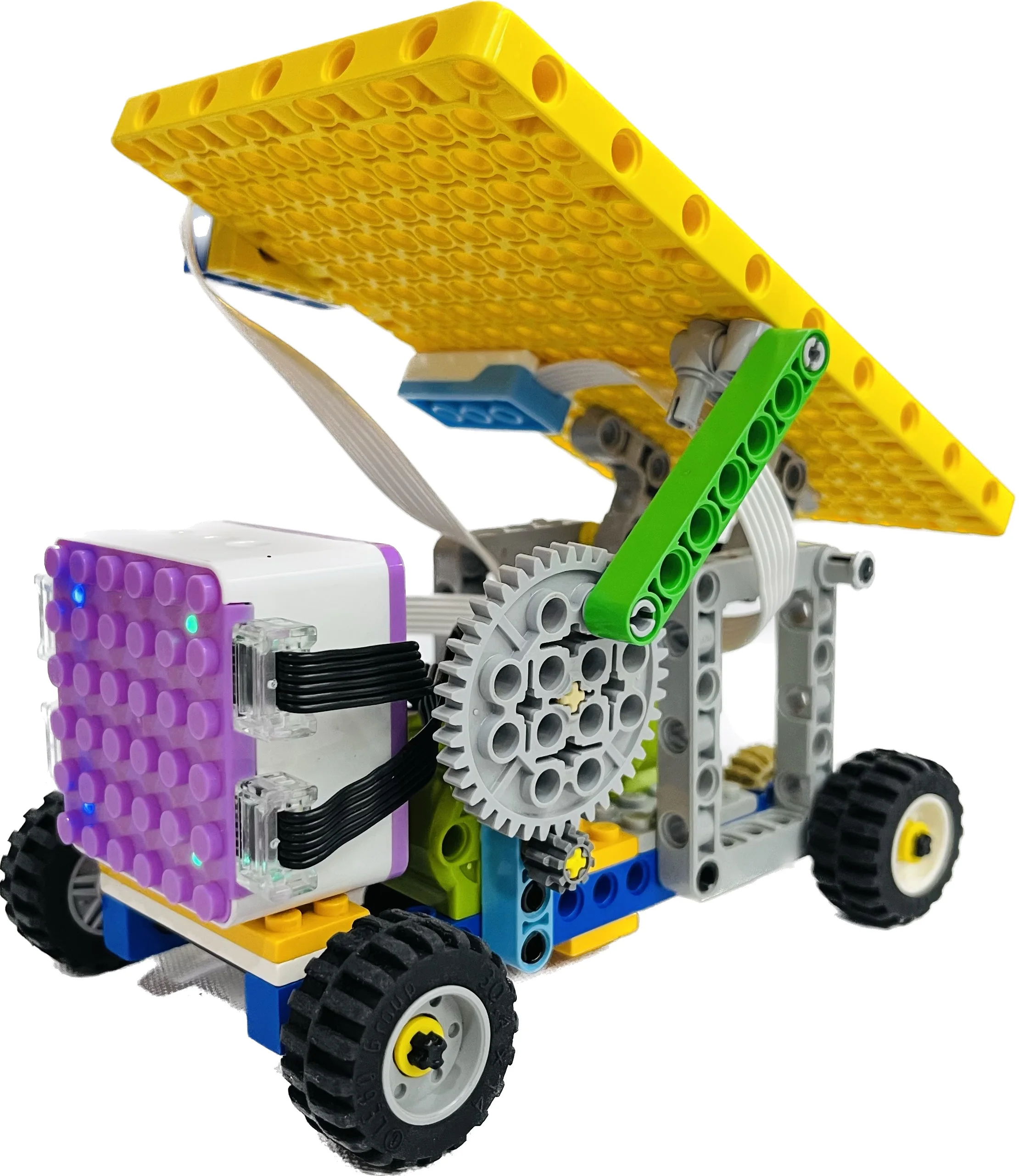ICQbot Интерактивная электроника Wedo2.0 Блок-редуктор Строительный набор Масштаб 1:8 Комплект кодирования для детей в упаковке