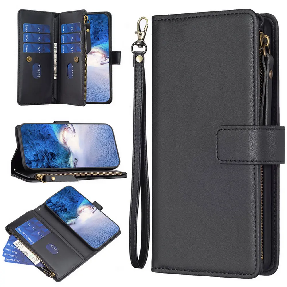 Флип-чехол для Samsung M13 M23 M 32 M34 5G, кожаный чехол-книжка на молнии для Samsung Galaxy M13 M12 M22 M32 M23 M 34, чехол