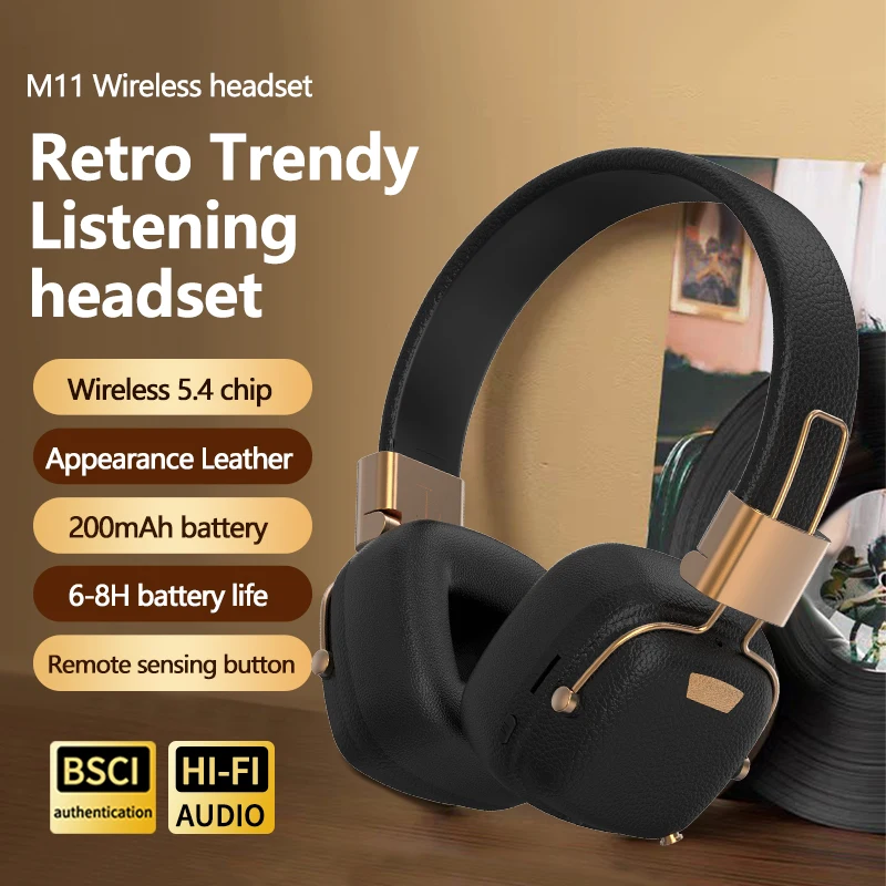 Фото СКИДКА 50% Bluetooth-наушники оптом Пластиковый материал цвет Коричневый черный Для Sooyn Portable Audio M11 LZ-C16 водонепроницаемый Спортивный стиль №4