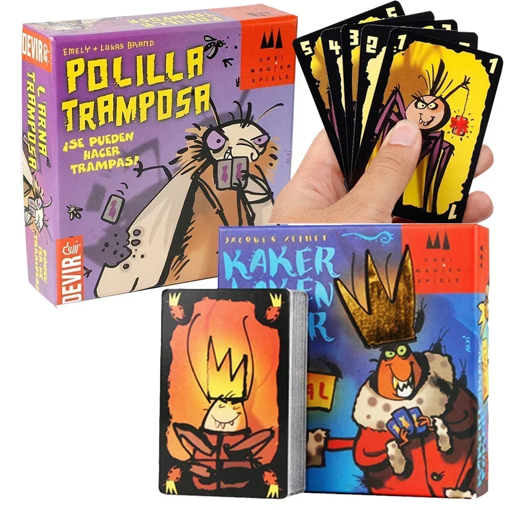 Могуль Мот Полилла Батуза Комплект коробки Deir-Juego de Polilla cheate (ES) Devir - Juego Polilla Tramposa, Juego de mesa, Ju