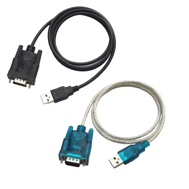 Для Windows 7 8,1 10 11 XP Vista Mac OS RS232 COM PDA DB9 9 Pin к USB 2,0 Кабельный адаптер USB к последовательному порту чип CH340 WCH Fit