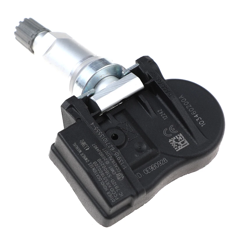 Фото Для Tesla Model S Model X Modela 3 2016-2018 TPMS 4 шт. Датчик давления в шинах 433 МГц 103460200 A 1034602 -00-A S 180052068 №4