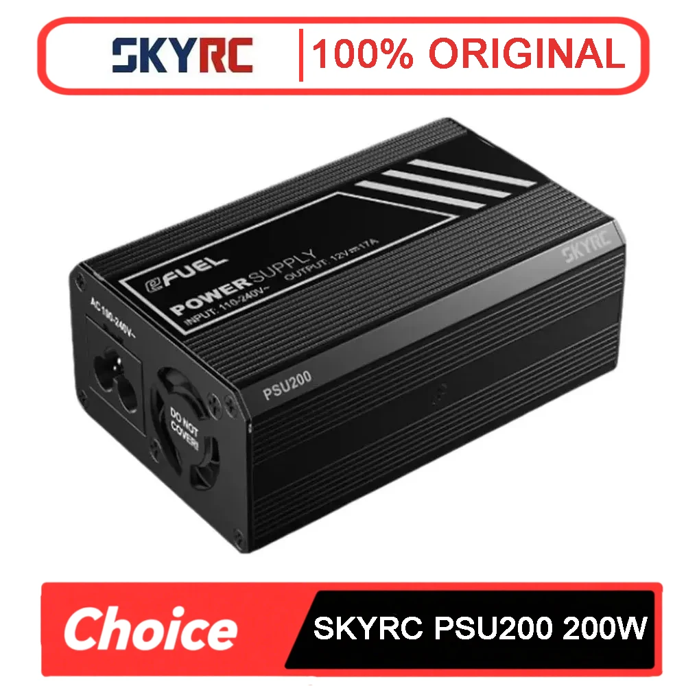 Фото SKYRC EFUEL PSU200 200 Вт 17 Адаптер питания для зарядного устройства B6 Lite Модель RC FPV Гоночный дрон Квадрокоптер RC Запчасти SK-200025 №2