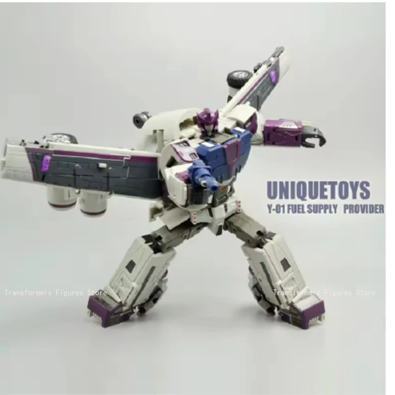 Фото Уникальные игрушки-трансформеры UT Y-01 Y01 ВВС Octane Triple Changers G1, поставщик подачи топлива, экшн-фигурка, модель робота №3
