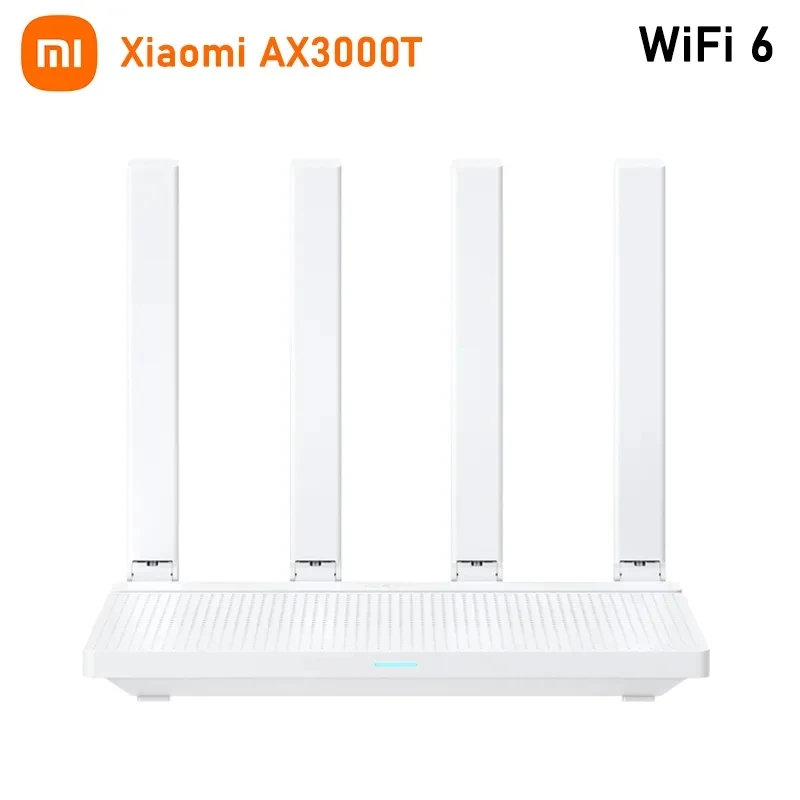 Роутер Xiaomi AX3000T, 2,4 ГГц, стандартная сетчатая технология, Wi-Fi 6, эффективное проникновение стен, защита Интернета для детей, ретранслятор Wi-Fi роутера