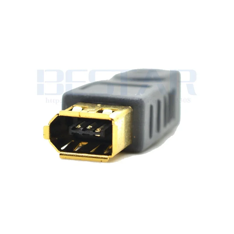 Фото Адаптер IEEE 1394 IEEE1394 4-контактный разъем «папа» на 6-контактный разъем «мама» Firewire адаптер IEEE-1394a «папа-мама» 4-контактный на 6-контактный №3