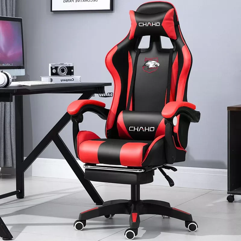 Игровой стул WCG, компьютерное кресло, высококачественное игровое кресло из кожи, Интернет-кафе, Гоночное кресло, офисное кресло для геймеров...