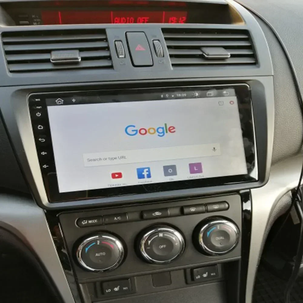 Фото Car Radio For Mazda 6 GH 2007-12 2Din Android 13 Octa Core Car Stereo DVD GPS Navigation Player Multimedia Android Auto Carplay №2
