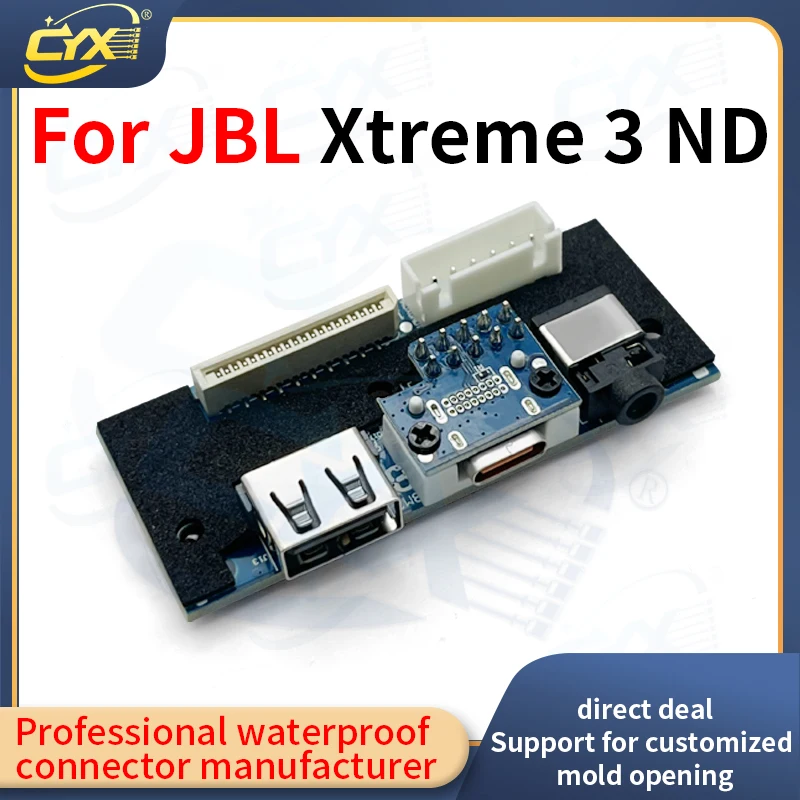 JBL Xtreme 3 ND USB 2.0 Аудиоразъем Плата питания Разъем Type-C USB-порт для зарядки для Bluetooth-динамиков