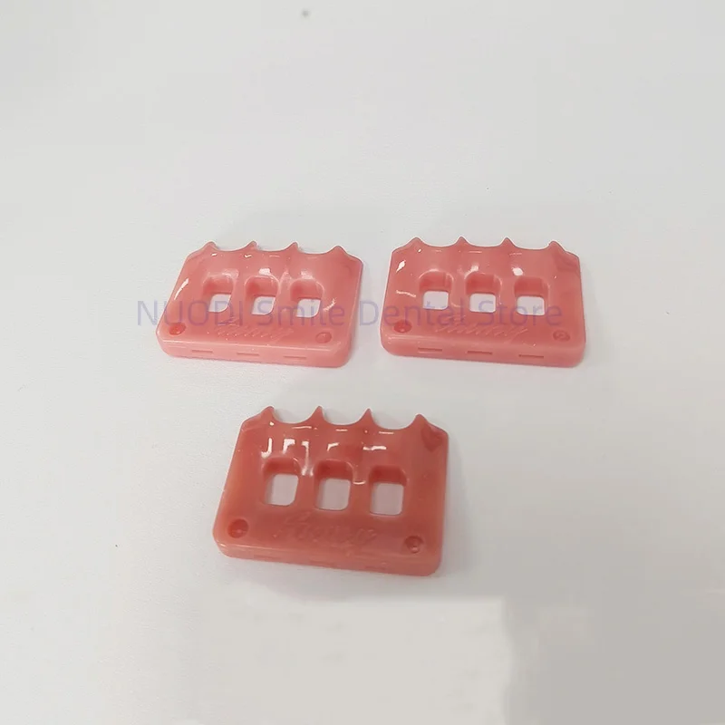 Фото SHOFU Dental Vintage Halo Gumy Gingiva Индикатор трехцветный набор Gum Color Shade Aid для слежения света, среднего и темного цвета №3