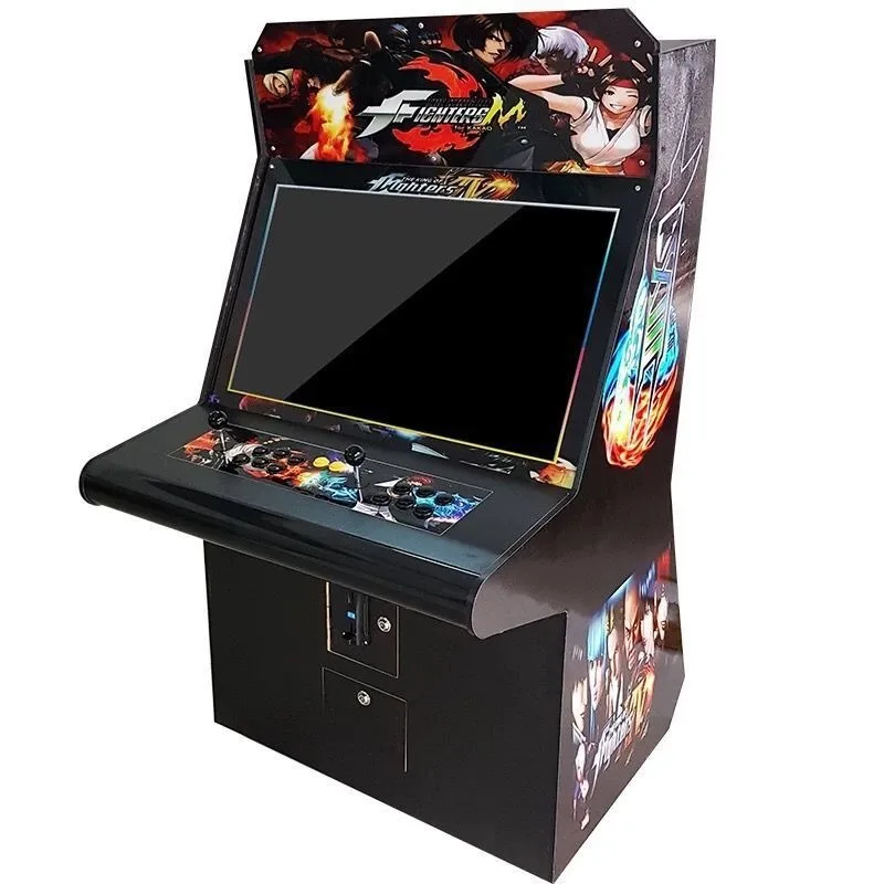 Игровая консоль 97, боксер, Street Fighter, ностальгическая домашняя аркада, двойной джойстик, ЖК-экран с монетоприемником