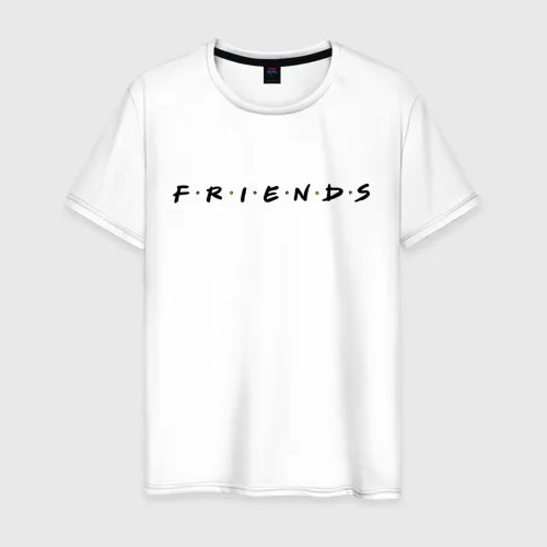 Мужская футболка хлопок Logo Friends