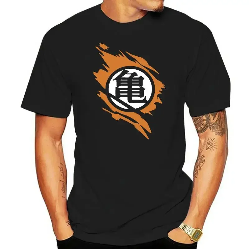 Фото Kaus 3D desain keren katun terbaru 2023 kaus Logo Goku рваный Kame-kaus Super Db insting Ultra-kaus Dragonbaall №1