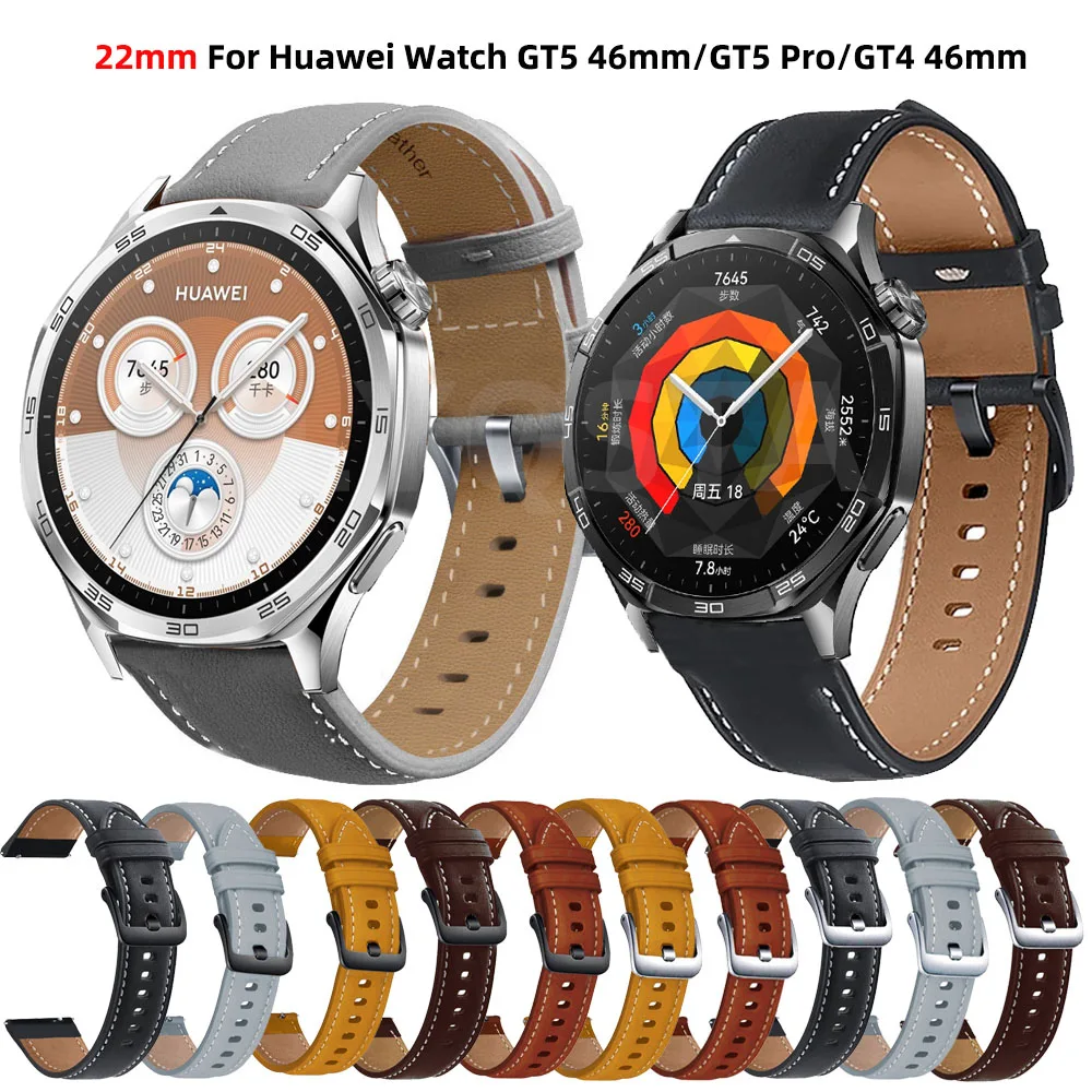 Hot 22mm Watch Strap for Huawei Watch GT 5 Pro GT5 GT 4 46mm Replacement Bracelet for HUAWEI Watch Ultimate/GT3 GT 5 Pro 46mm