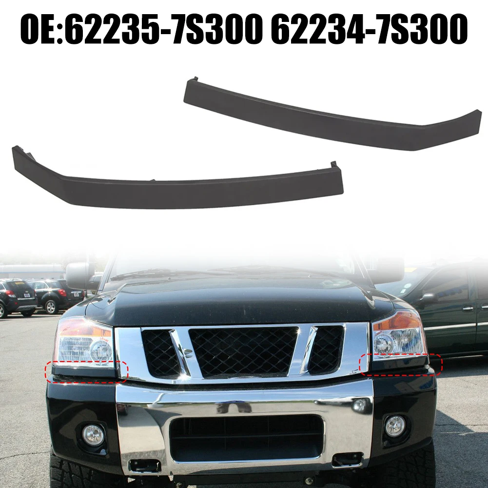 Формовочная отделка фары, нижний наполнитель, комплект P для Nissan Armada 05-07 62235-7S300, Формовочная отделка фары, нижний наполнитель
