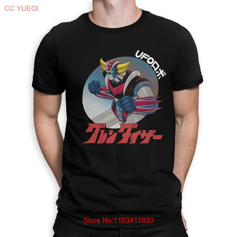 Футболка UFO Robot Grendizer, мужские и женские размеры ANI 90700, длинные или короткие рукава