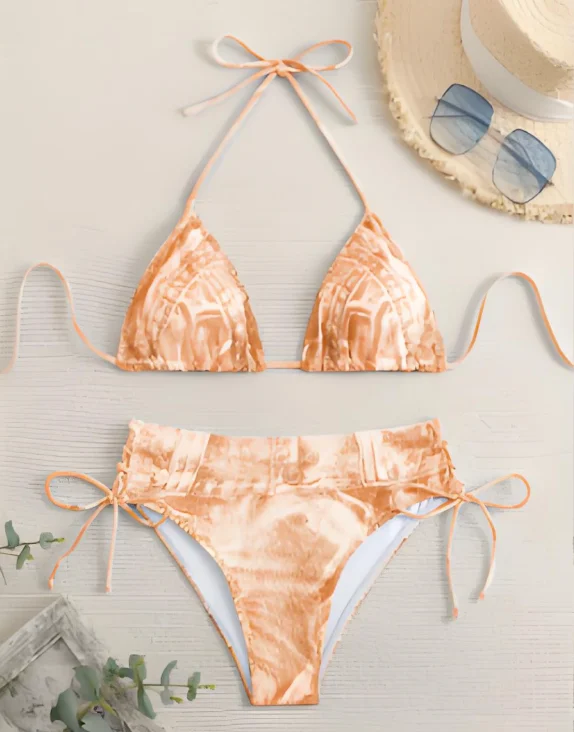 Фото Элегантный купальник из двух частей — женские купальники и Maillot de Bain Femme |   Курортный отпускной наряд №5