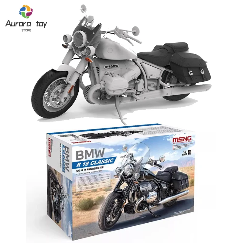 1/9 Meng Bmw R 18 Inheritor Cruise Модель в сборе Mt-006 Сборная фигурка Модель Коллекционный детский подарок на день рождения