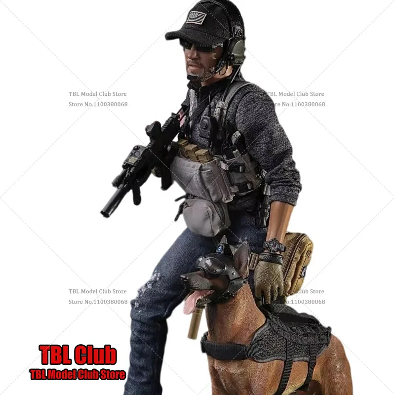 В наличии Mini Times Toys M029 масштаб 1/6 Коллекционный мужской солдат ВМС США с собаками 12-дюймовая экшн-фигурка Модель Полный набор