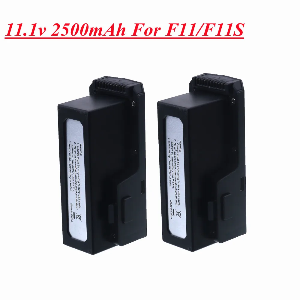 Аккумулятор LiPo для квадрокоптера SJRC F11S 4K PRO, 11,1 В, 2500 мА · ч