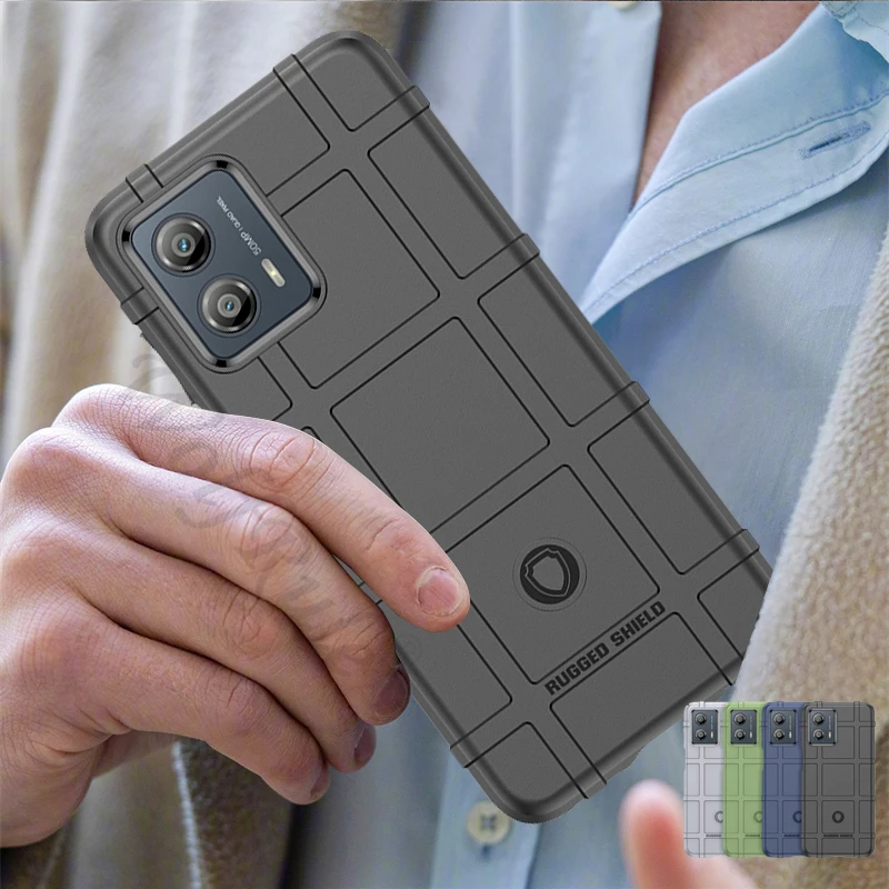Чехол для Moto G53, Motorola Moto G53 Capas, новая броня, роскошный прочный бампер, противоударный чехол для задней панели телефона, Moto G53 G 53, Fundas