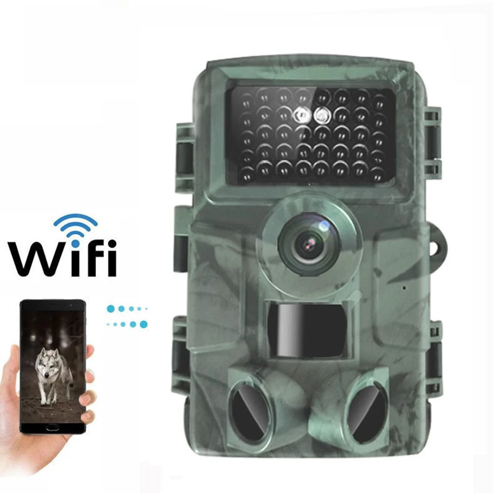 32MP 1080P WIFI охотничья тропа камера для дикой природы с монитором ночного видения водонепроницаемый детектор диких животных инструмент для кемпинга