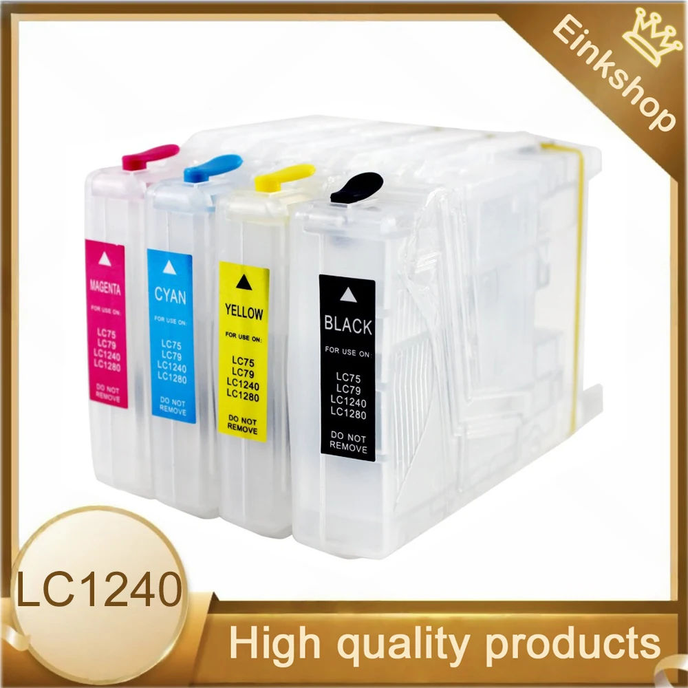 einkshop многоразовый картридж LC79 LC71 LC1280 LC75 LC1240 LC73 для Brother MFC-J6510DW MFC-J6710 MFC-J6910DW MFC-J6710DW