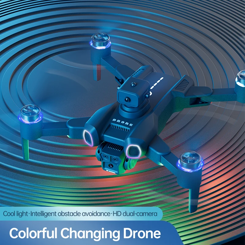 Квадрокоптер JJRC H117 с бесщеточным Мотором для обхода препятствий и двойной камерой высокой четкости и передачей изображений в режиме реального времени