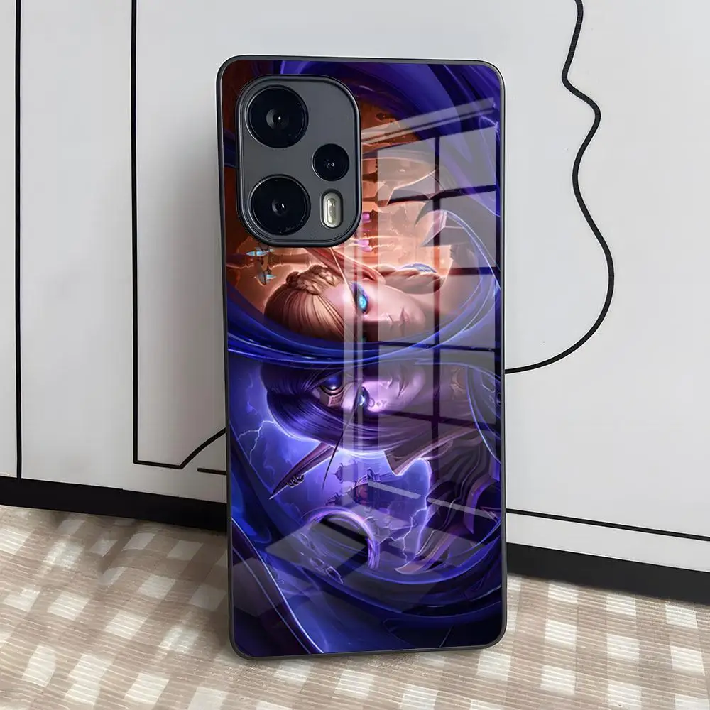 Чехол для телефона W-World Of W-Warcraft W-Wow для Xiaomi 14 Lite 12 Pro 11t 13 POCO M6 M5 X6 X5 X3 F5 F6 Pro, стеклянный чехол (art.: 3920d18b6a2a9) - 3920d18b6a2a9