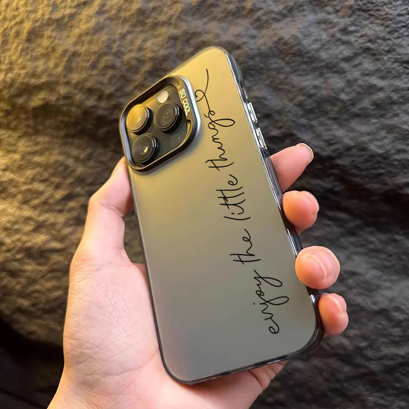 Фото Чехол для Телефона iPhone 16 15 14 Pro Max 13 12 Mini 11 Pro Max 7 8 Plus X XS SE2, противоударный чехол с графическим принтом и надписью на английском языке №5