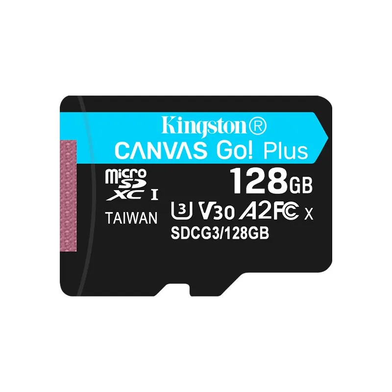 Kingston Micro SD карты памяти SDCG3 64 Гб 128 ГБ 256 ГБ до 170 Мб/с чтение V30 U3 TF флэш-карта C10 для смартфона