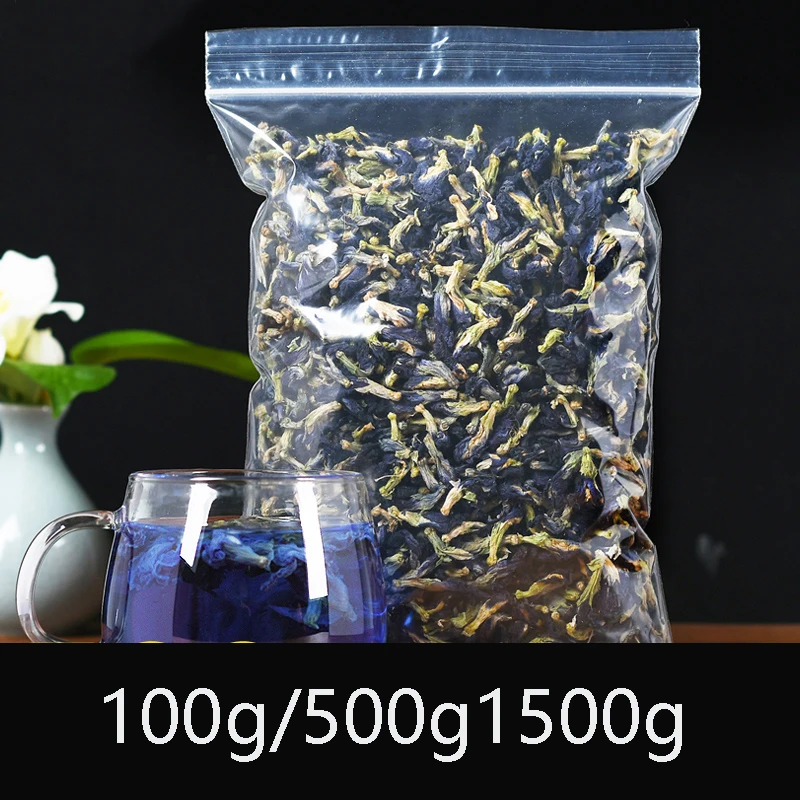 2022 Натуральные сушеные цветы Clitoria Terna, синяя бабочка, Орхидея, Горох, красивые коктейли, сделай сам, украшение для свадебной вечеринки