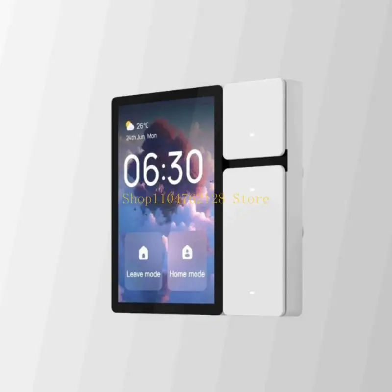 Фото Wi-Fi 3,5-дюймовая интеллектуальная панель управления Wi-Fi Интеллектуальные настенные выключатели сцены Панель-концентратор дистанционного управления Простая в использовании лучшая распродажа №3