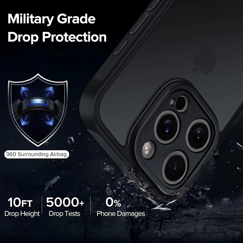 Фото Тяжелый противоударный гибридный чехол военного класса для Xiaomi Mi 14T Pro 14 T 14Tpro, прозрачный матовый жесткий чехол для ПК, силиконовый чехол №5
