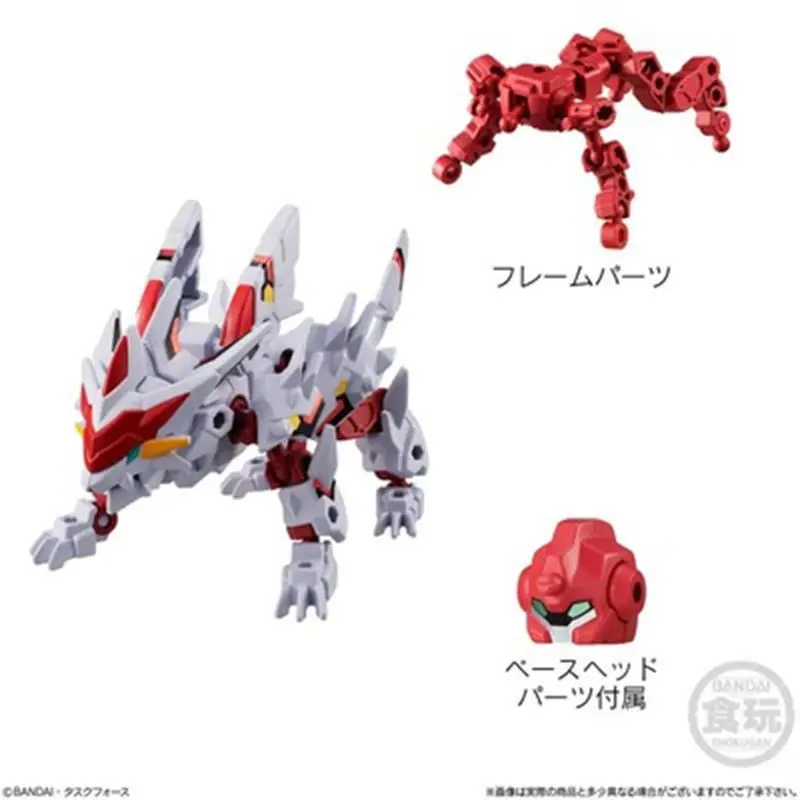 Игрушечная коробка для еды Bandai, робот-Морфинг для яиц, игрушечная машинка для кроликов, подвижная Сборная модель для животных, DE02