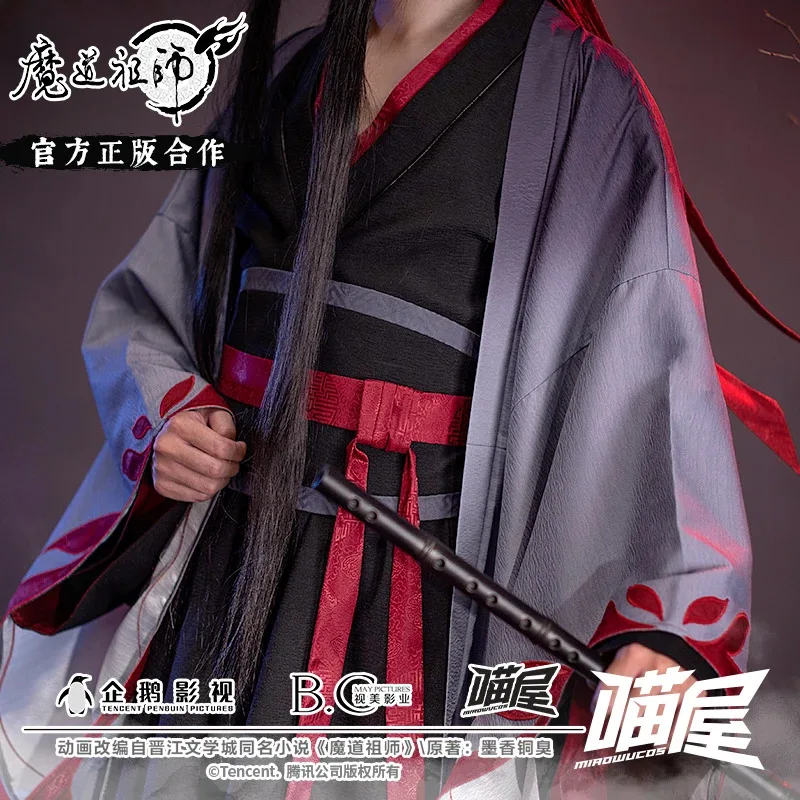 Фото Grandmaster Of Demonic Cultivation Yi Ling Ancestor Wei Wuxian Косплей Костюм Аниме Древний Стиль Хан Фу Хэллоуин №4