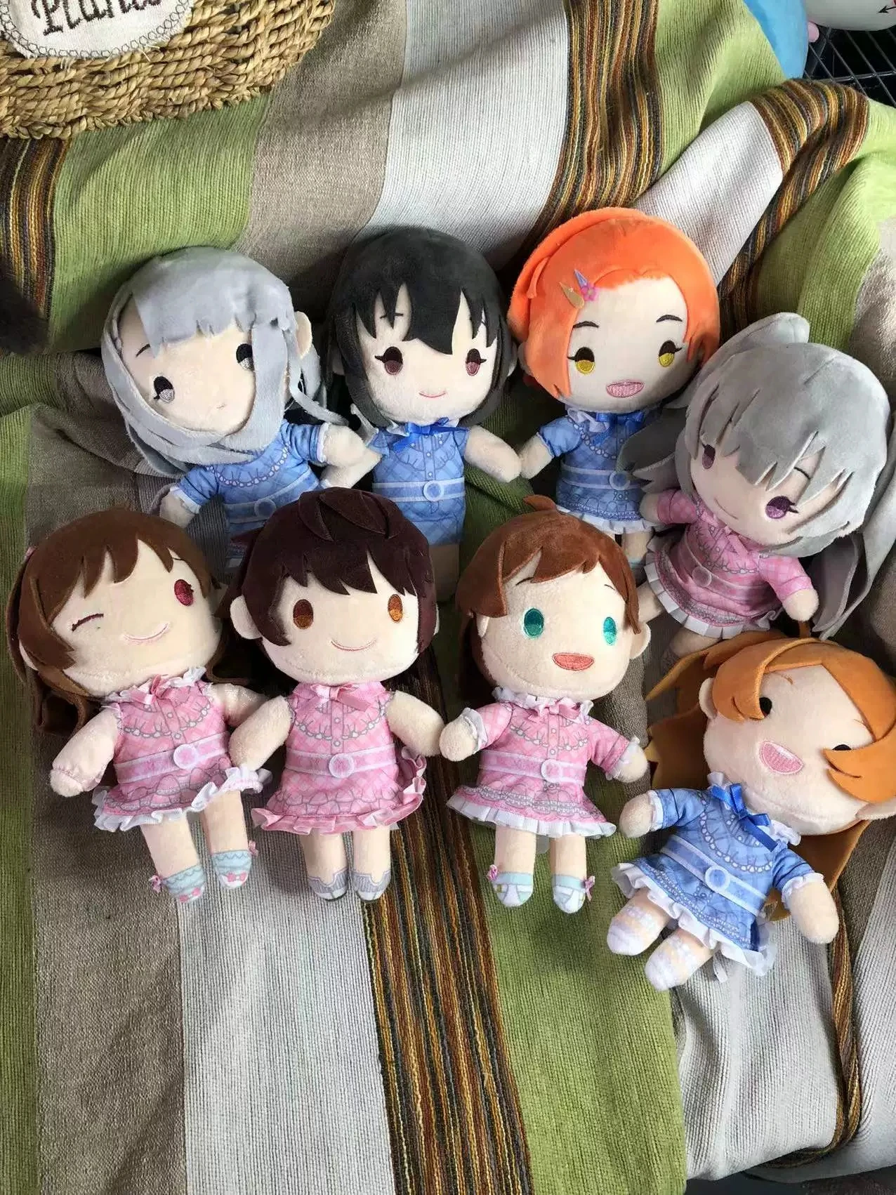 Ансамбль Звезд! Плюшевая кукла, набор мягких игрушек Mika Ritsu Mao yuzuru JAPAN NEW