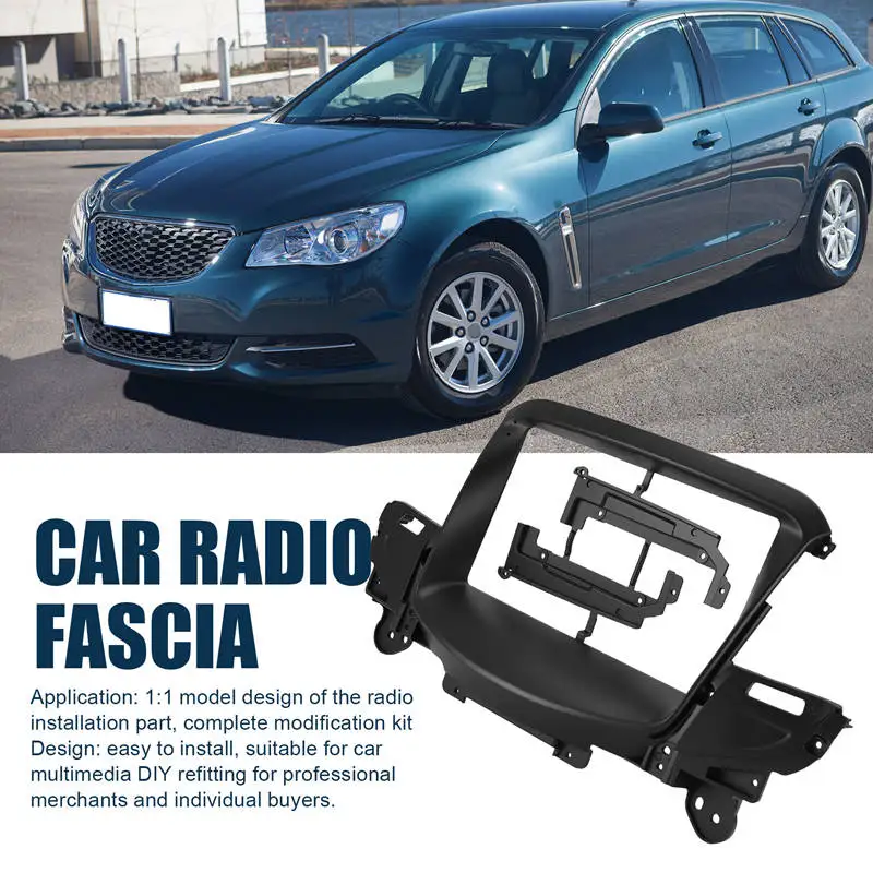 Фото Автомобильная рама, лицевой адаптер, декодер Canbus Box, Android радиоприемник, монтажная панель, комплект для Holden Wagon №5