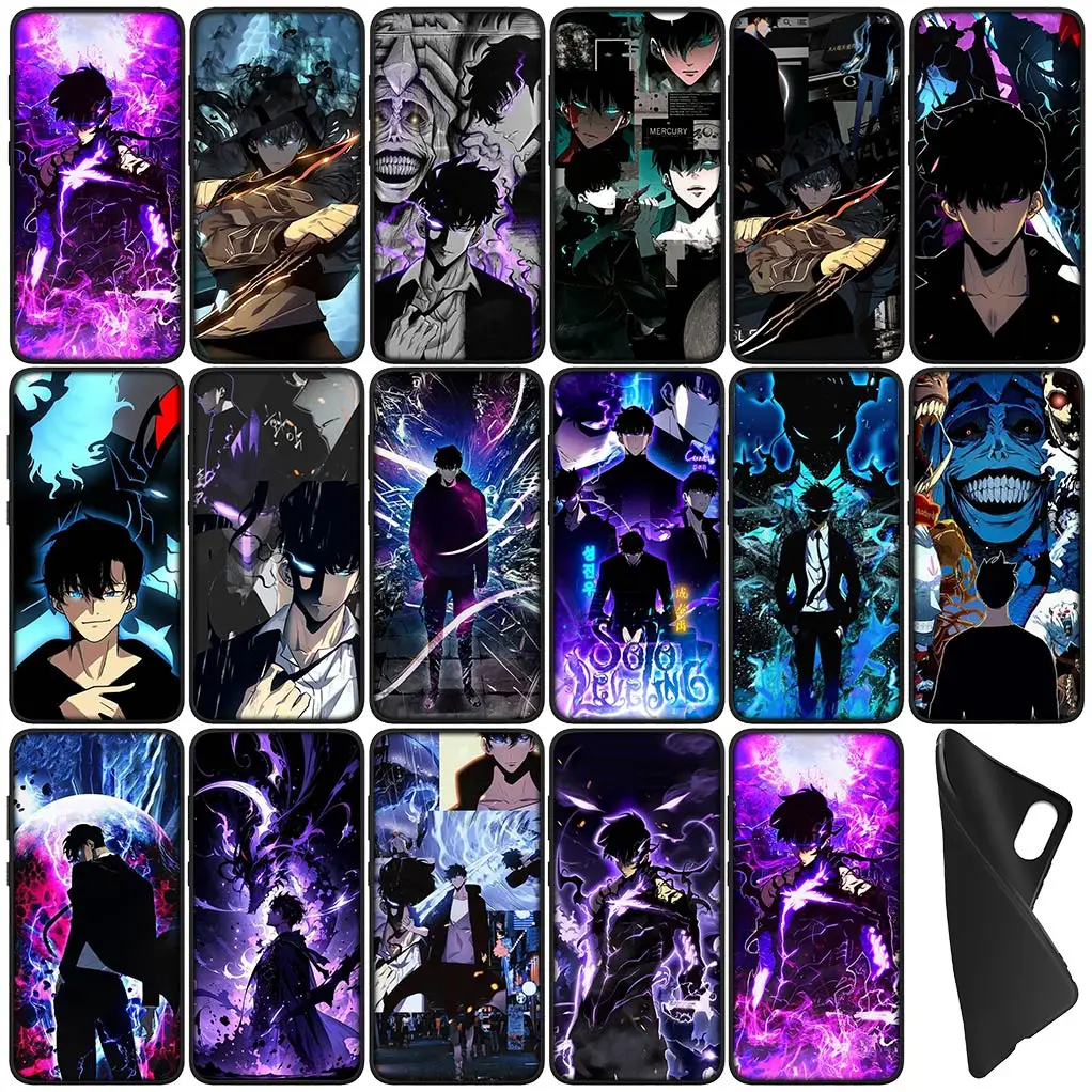 Чехол для телефона Solo Leveling Anime Arise для Motorola Moto E32 G30 G50 G60 G40 G51 G52 G41 G42 G71 E7 G100 Soft Case