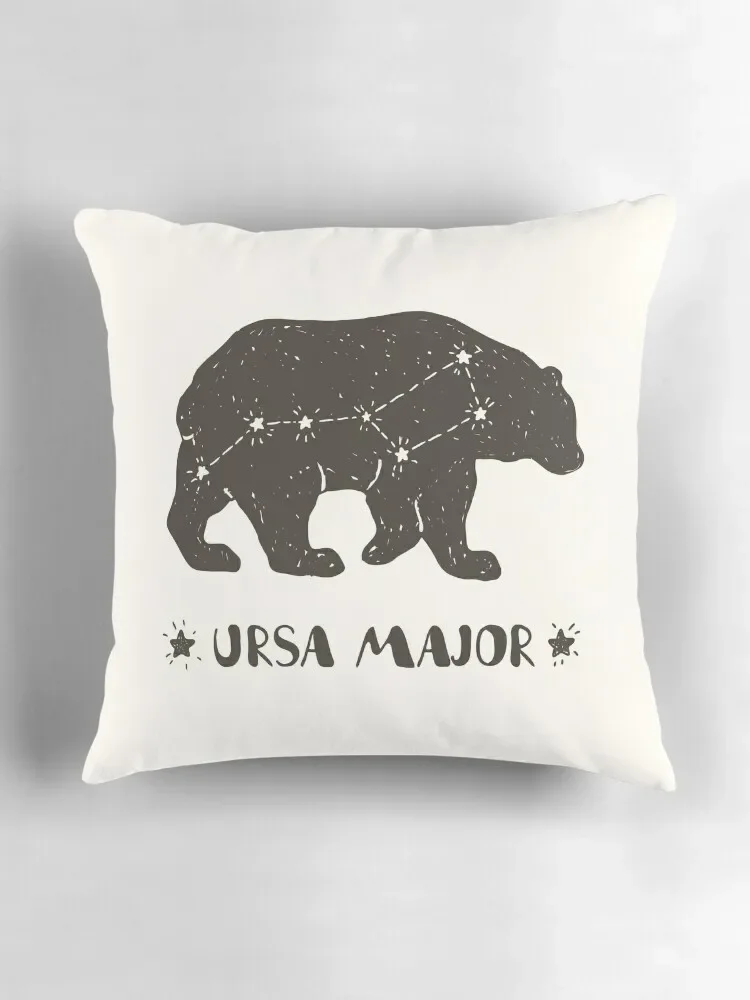 Фото Декоративная подушка Ursa, Рождественская наволочка, роскошные диванные подушки для украшения комнаты №3